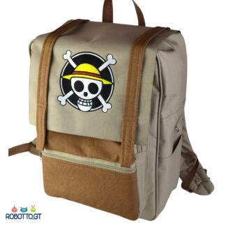 Mochila One Piece beige